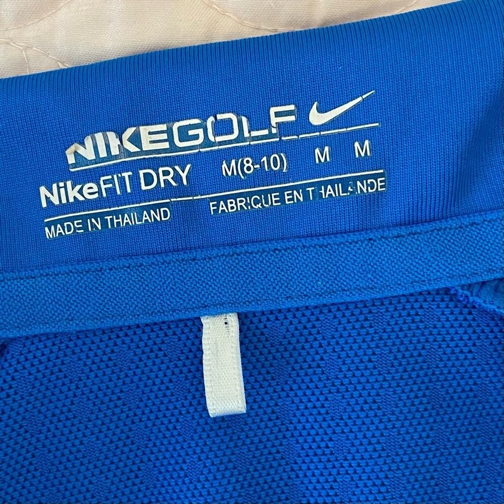 Nike Women's Royal Blue Short Sleeve Athletic Top - Picture 5 of 7